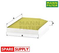 FILTER, INTERIOR AIR FOR AUDI BENTLEY PORSCHE MANN-FILTER FP 32 007
