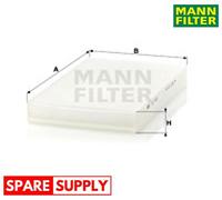 FILTER, INTERIOR AIR FOR AUDI MANN-FILTER CU 3192