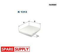 FILTER, INTERIOR AIR FOR AUDI SEAT SKODA FILTRON K 1313