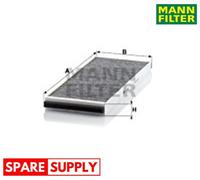 FILTER, INTERIOR AIR FOR AUDI VW MANN-FILTER CUK 3955