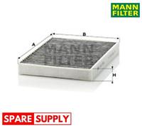 FILTER, INTERIOR AIR FOR BMW ALPINA BENTLEY MANN-FILTER CUK 2736-2