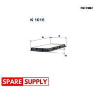 FILTER, INTERIOR AIR FOR BMW E36 FILTRON K 1015