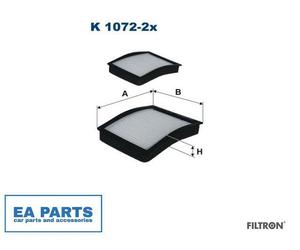 Filter, interior air for BMW E36 FILTRON K 1072-2x