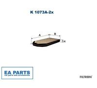 Filter, interior air for BMW E38 FILTRON K 1073A-2x