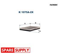 FILTER, INTERIOR AIR FOR BMW E39 FILTRON K 1075A-2X