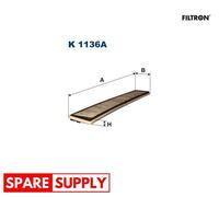 FILTER, INTERIOR AIR FOR BMW E46 E83 FILTRON K 1136A
