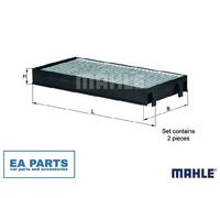 Filter, interior air for BMW E70 F15 G05 E71 MAHLE LAK 221/S