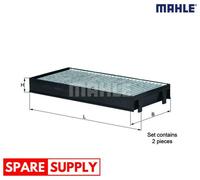FILTER, INTERIOR AIR FOR BMW E70 F15 G05 E71 MAHLE LAK 221/S