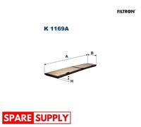 FILTER, INTERIOR AIR FOR BMW E81 E87 E88 E82 FILTRON K 1169A