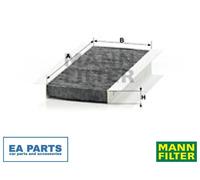 Filter, interior air for BMW E90 MANN-FILTER CUK 22 008-4