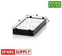 FILTER, INTERIOR AIR FOR BMW MANN-FILTER CU 2941-2