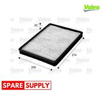 FILTER, INTERIOR AIR FOR CHEVROLET HOLDEN OPEL VALEO 715654