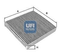 UFI Filters, Cabin Air Filter 54.103.00, Replacement Cabin Air Filter, Suitable for Cars, Applicable to Various Models of Chrysler, Fiat and Lancia
