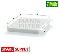 FILTER, INTERIOR AIR FOR CHRYSLER FIAT LANCIA MANN-FILTER CU 2422 NEW