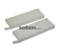 FILTER, INTERIOR AIR FOR CITROËN BERLINGO C4 C5 AIRCROSS PURFLUX AH261-2
