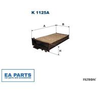 Filter, interior air for CITROËN C5 FILTRON K 1125A