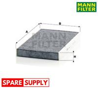 FILTER, INTERIOR AIR FOR CITROËN DS PEUGEOT MANN-FILTER CUK 2940