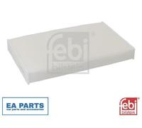 Filter, interior air for CITROËN FEBI BILSTEIN 105708