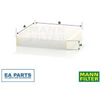 Filter, interior air for CITROËN FIAT OPEL MANN-FILTER CU 2040 NEW