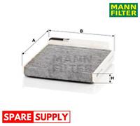 FILTER, INTERIOR AIR FOR DACIA LADA NISSAN MANN-FILTER CUK 1829