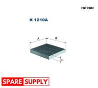 FILTER, INTERIOR AIR FOR DAIHATSU CHARADE VIII FILTRON K 1210A