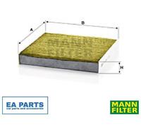 Cabin filter behind the glove compartment FP 1919 MANN-FILTER for TOYOTA LEXUS