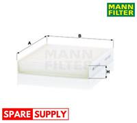 FILTER, INTERIOR AIR FOR DAIHATSU LEXUS MAZDA MANN-FILTER CU 22 032