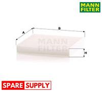 FILTER, INTERIOR AIR FOR DAIHATSU MANN-FILTER CU 1919