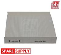 FILTER, INTERIOR AIR FOR FIAT 500 500E PANDA FEBI BILSTEIN 44783