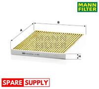 FILTER, INTERIOR AIR FOR FIAT OPEL VAUXHALL MANN-FILTER FP 2243