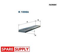 FILTER, INTERIOR AIR FOR FORD COUGAR MONDEO TAUNUS 15M II COUPE FILTRON K 1008A