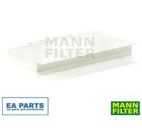 Filter, interior air for FORD COURIER FIESTA KA PUMA MANN-FILTER CU 3554