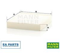 Filter, interior air for FORD FORD AUSTRALIA FORD USA MANN-FILTER CU 28 009