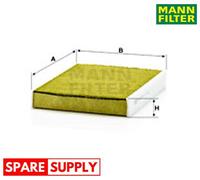 FILTER, INTERIOR AIR FOR FORD FORD AUSTRALIA MANN-FILTER FP 2433