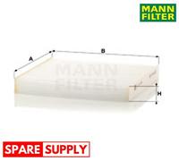 FILTER, INTERIOR AIR FOR FORD FORD AUSTRALIA MAZDA MANN-FILTER CU 24 006