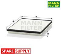 FILTER, INTERIOR AIR FOR FORD FORD AUSTRALIA NISSAN MANN-FILTER CU 2530