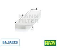 Filter, interior air for FORD JAGUAR MANN-FILTER CU 5141 NEW