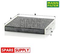 FILTER, INTERIOR AIR FOR HONDA GREAT WALL HAVAL MANN-FILTER CUK 2358
