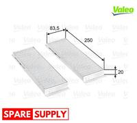 FILTER, INTERIOR AIR FOR HYUNDAI I20 VALEO 715748