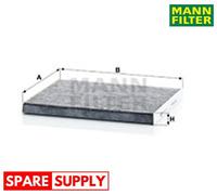 FILTER, INTERIOR AIR FOR HYUNDAI KIA MANN-FILTER CUK 24 004