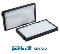 FILTER, INTERIOR AIR FOR HYUNDAI PURFLUX AH572-2