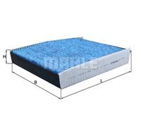 FILTER, INTERIOR AIR FOR INFINITI MERCEDES-BENZ MAHLE LAO 879