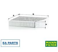 Filter, interior air for INFINITI MERCEDES-BENZ MANN-FILTER CUK 26 007 NEW