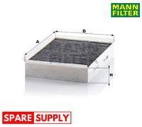 FILTER, INTERIOR AIR FOR JAGUAR MANN-FILTER CUK 2950