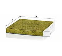 Filter, interior air for JEEP:GRAND CHEROKEE IV,GRAND CHEROKEE VAN, 50290397
