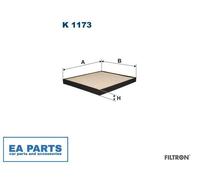 Filter, interior air for KIA CARNIVAL FILTRON K 1173