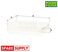FILTER, INTERIOR AIR FOR KIA SOUL MANN-FILTER CU 21 009