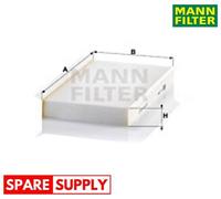 FILTER, INTERIOR AIR FOR LAND ROVER DISCOVERY III VAN MANN-FILTER CU 2747
