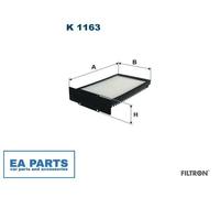 Filter, interior air for LAND ROVER FREELANDER FILTRON K 1163