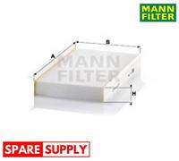 FILTER, INTERIOR AIR FOR LAND ROVER MANN-FILTER CU 2747